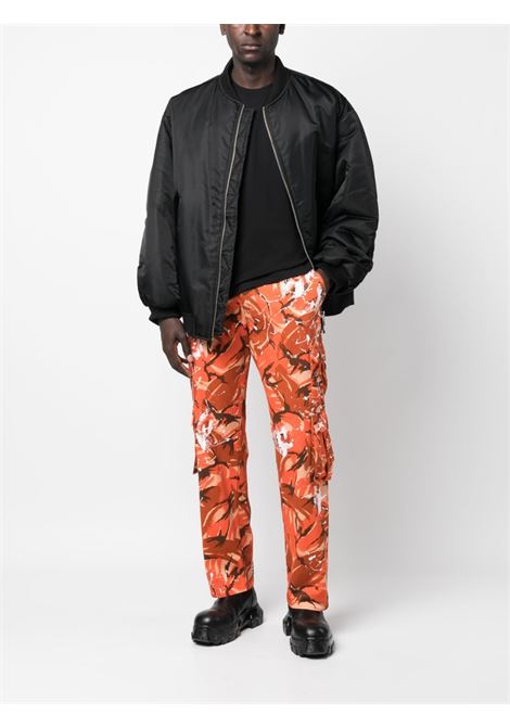 Orange cargo trousers - men MARTINE ROSE | MRSS23826ORNG